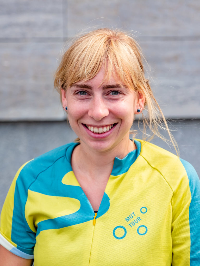 Franziska, Teil des Teams von Mut fördern e.V.