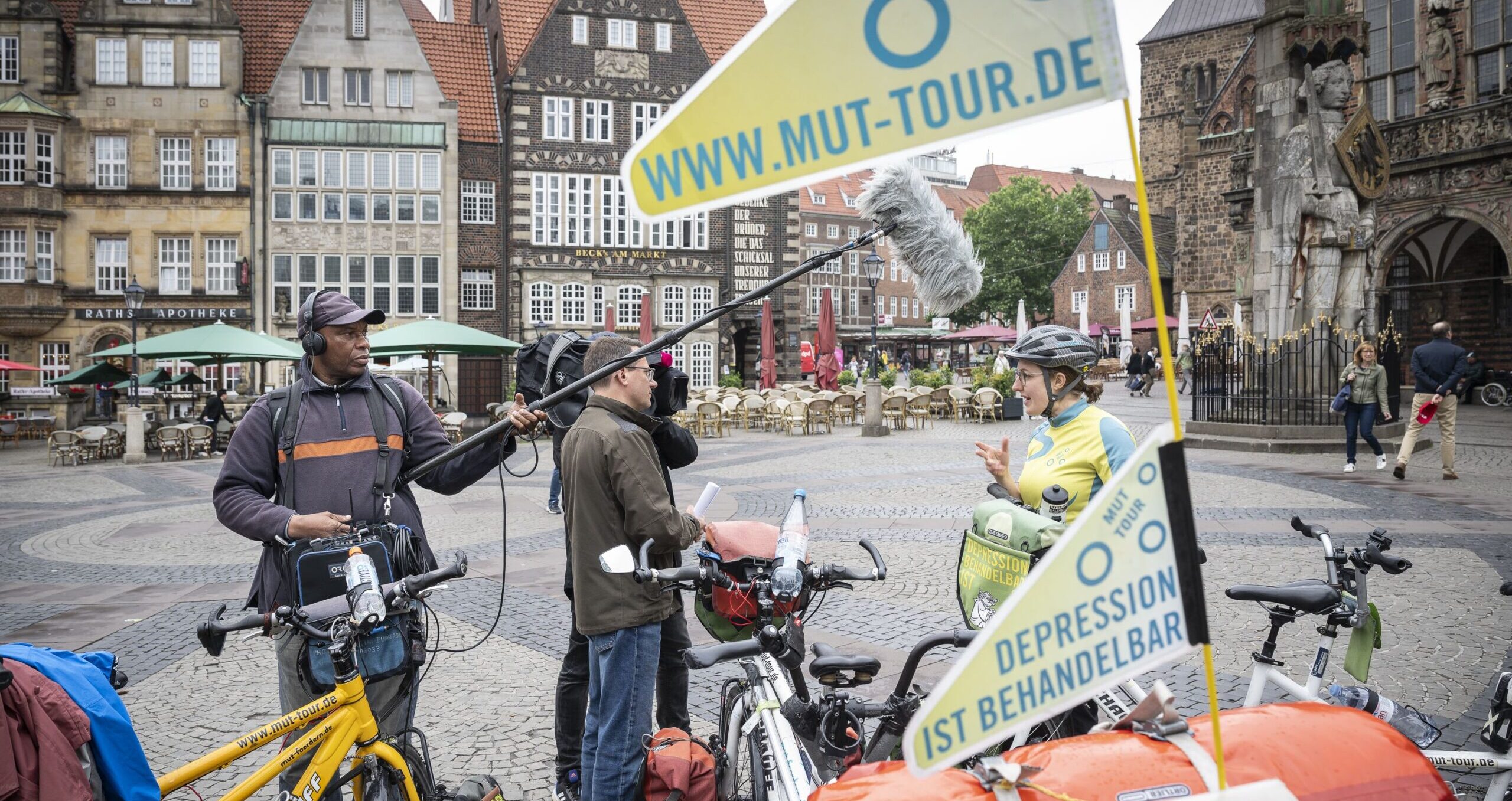 MUT-TOUR Fernseh-Interview in Bremen